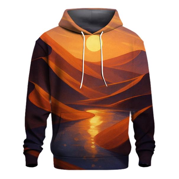 Ember Glass Desert Mirage zip-up hoodies