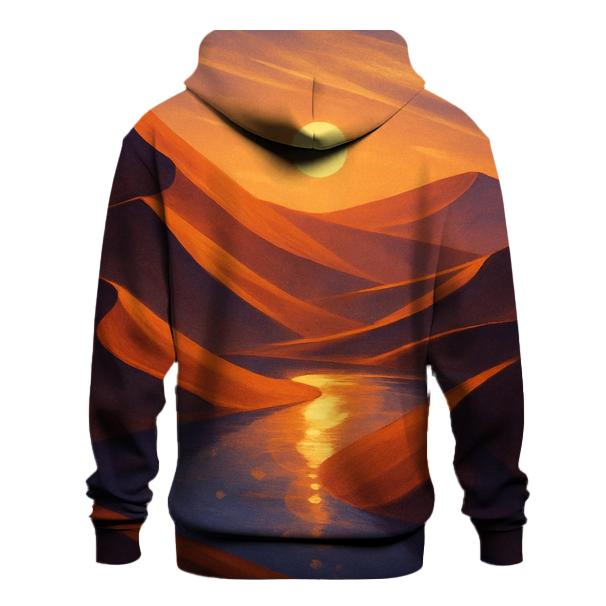 Ember Glass Desert Mirage zip-up hoodies