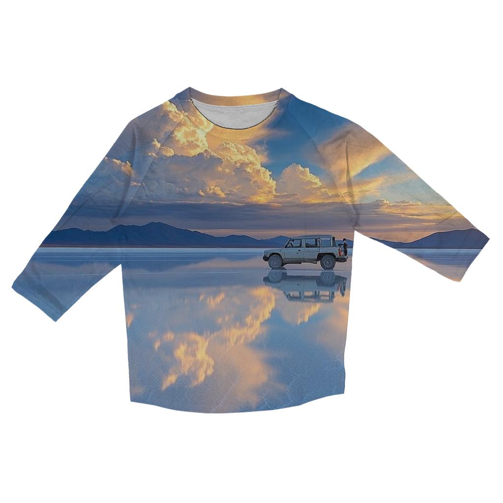 Salar De Uyuni - Uyuni cotton quarter sleeve shirts