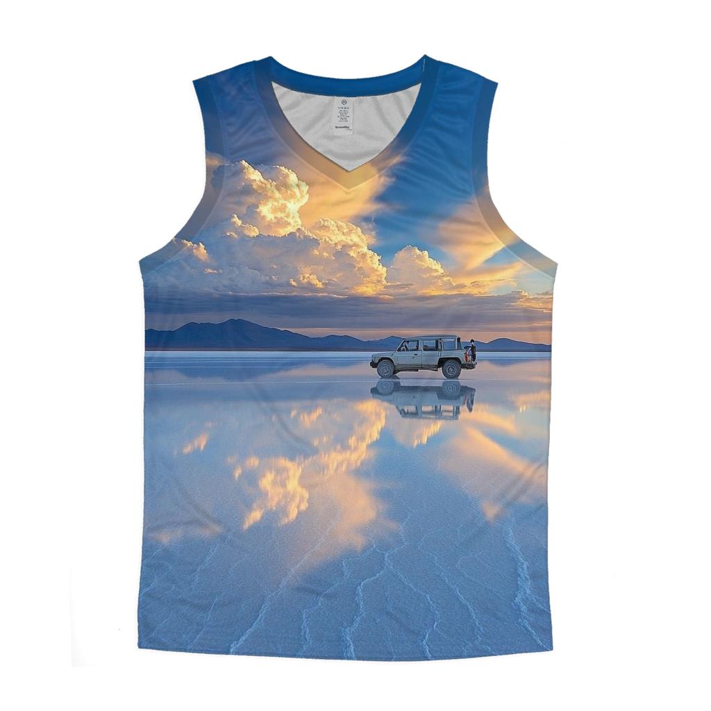 Salar De Uyuni - Uyuni personalized athletic tanks