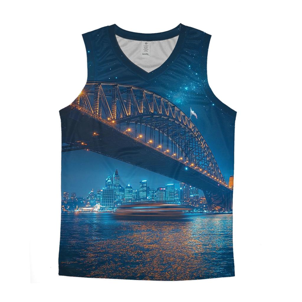 Harbor Bridge - Sydney stylish racerback tanks