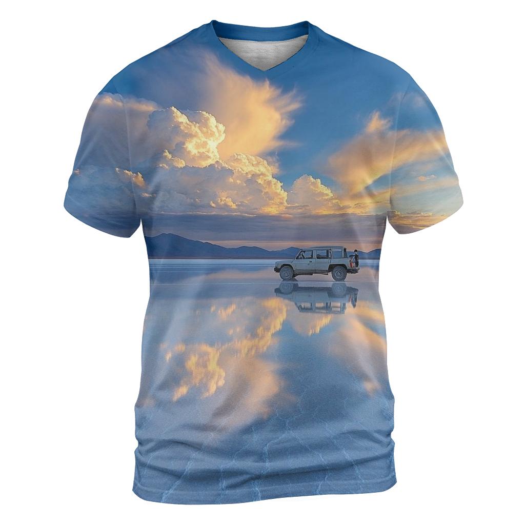 Salar De Uyuni - Uyuni vibrant all-over design tees