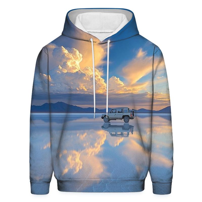 Salar De Uyuni - Uyuni printed hoodies