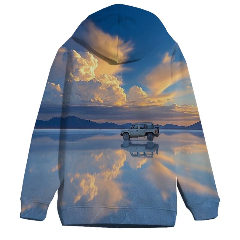 Salar De Uyuni - Uyuni printed hoodies