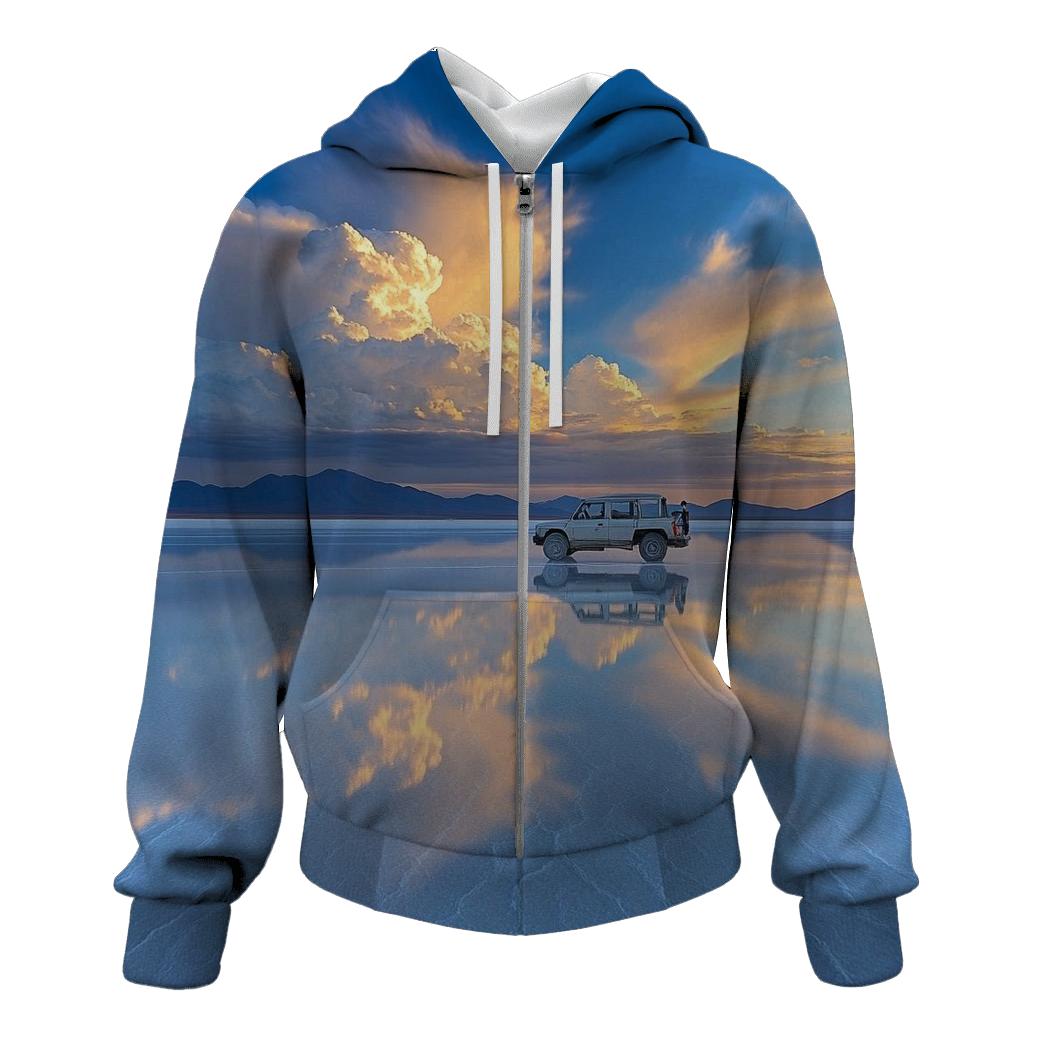 Salar De Uyuni - Uyuni heavyweight hoodies
