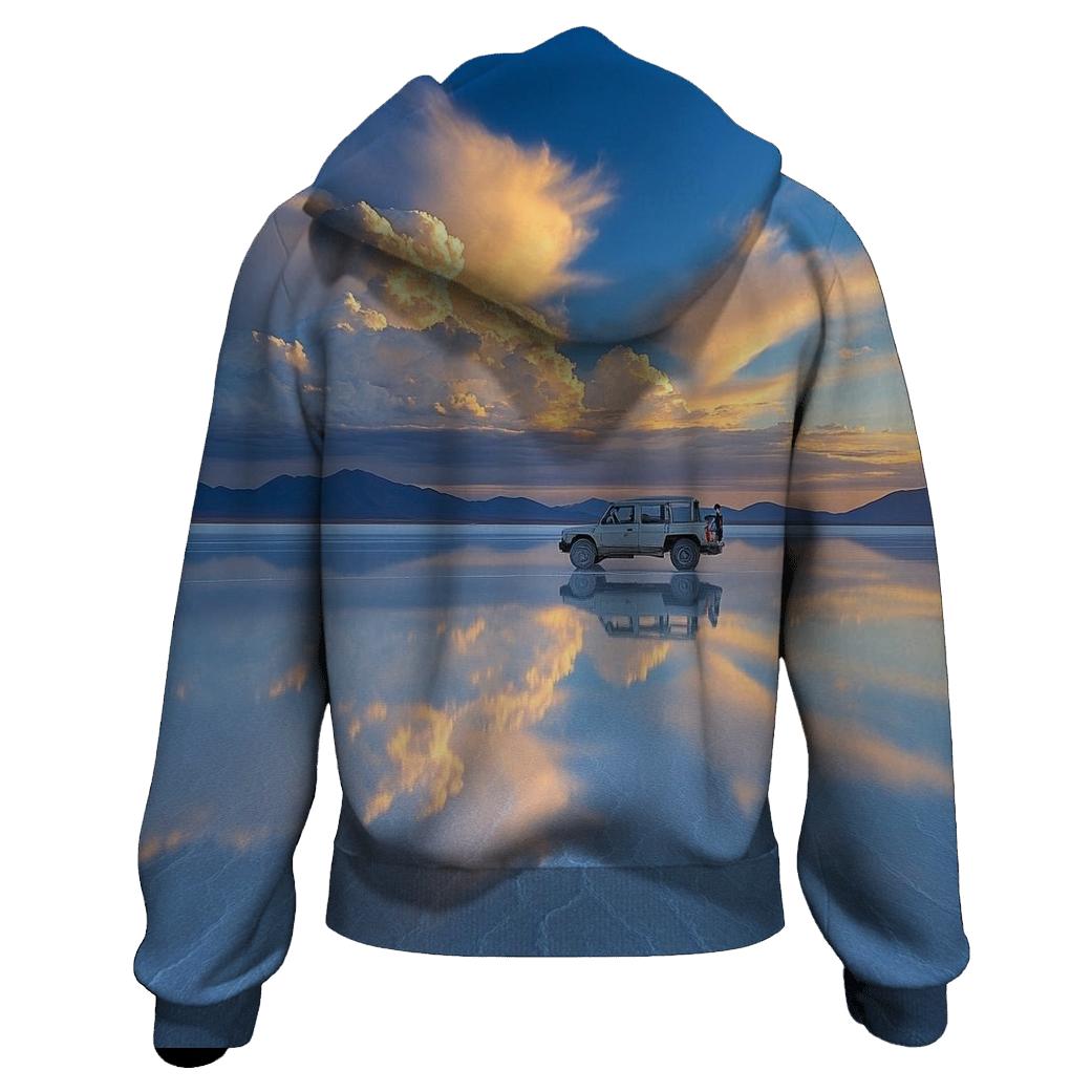 Salar De Uyuni - Uyuni heavyweight hoodies