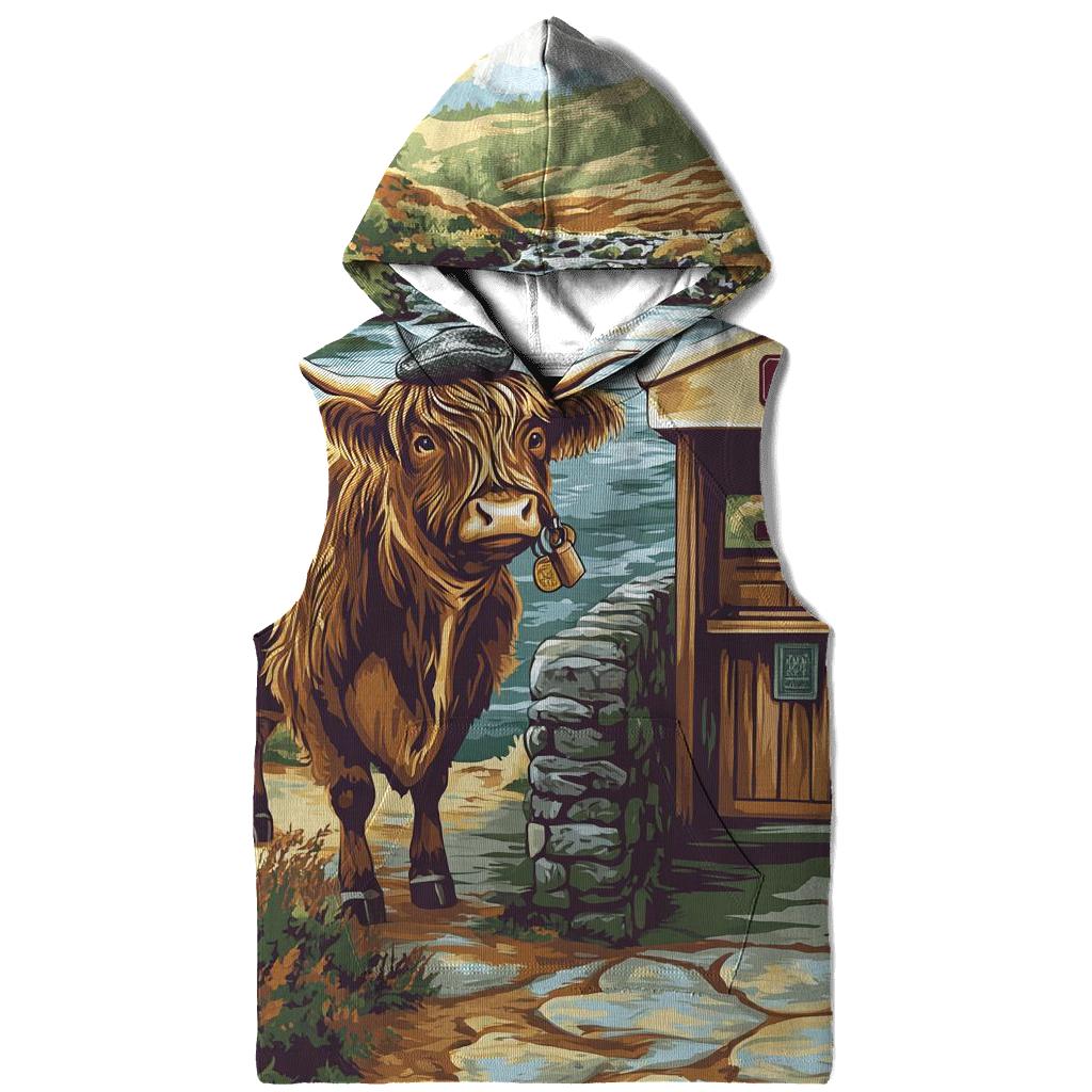 Highland Cow Bridge Tollkeeper hoodie trends