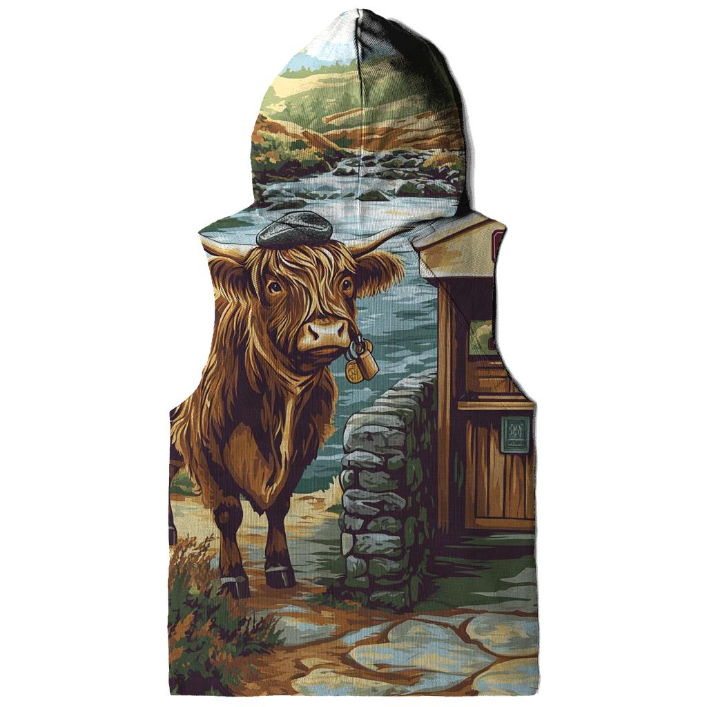 Highland Cow Bridge Tollkeeper hoodie trends