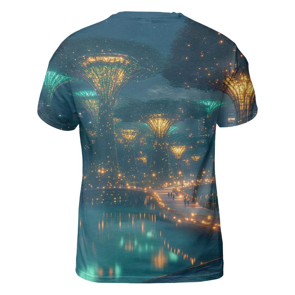 Gardens By The Bay Singapore custom all-over print shirts