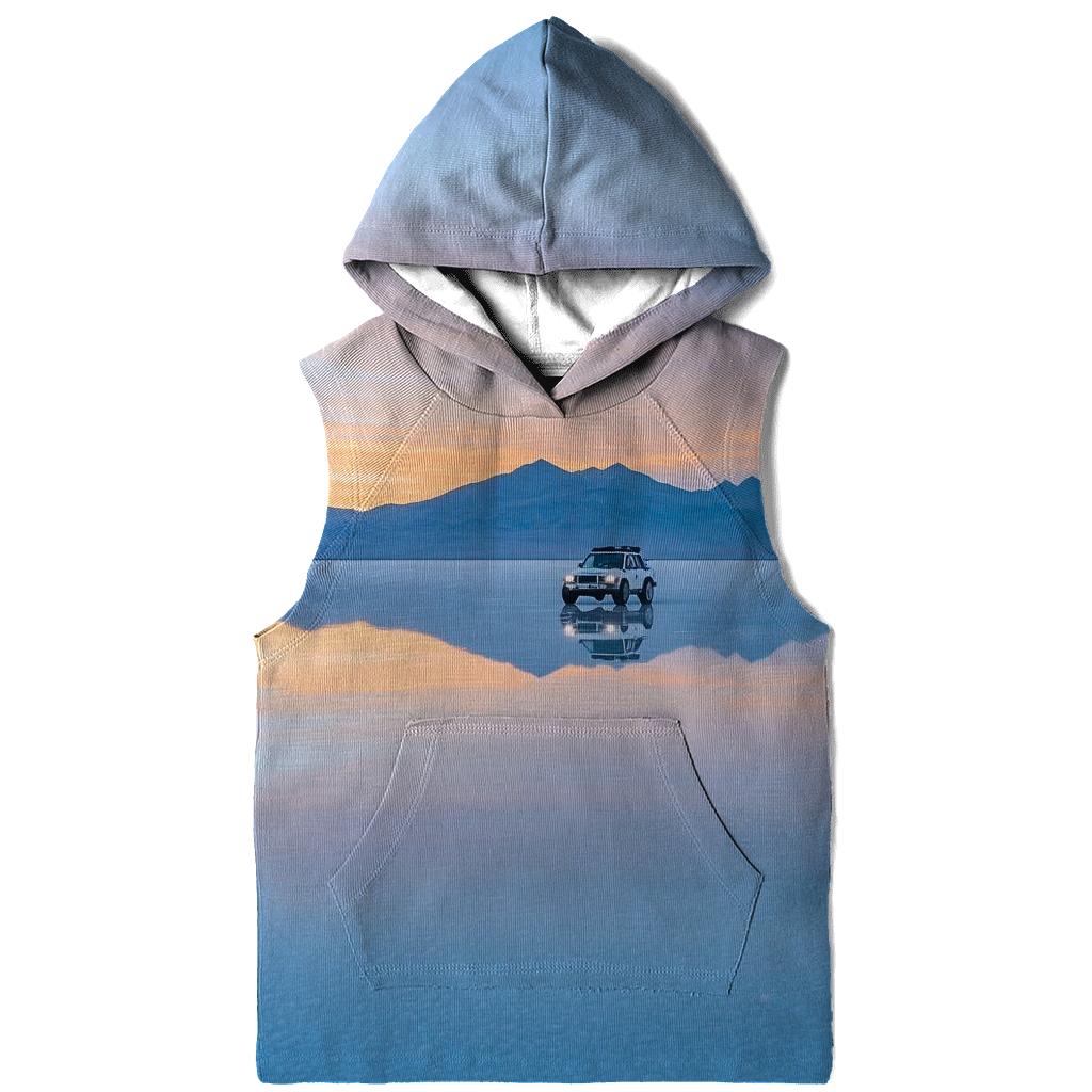 Salar De Uyuni Bolivia zip-up hoodies