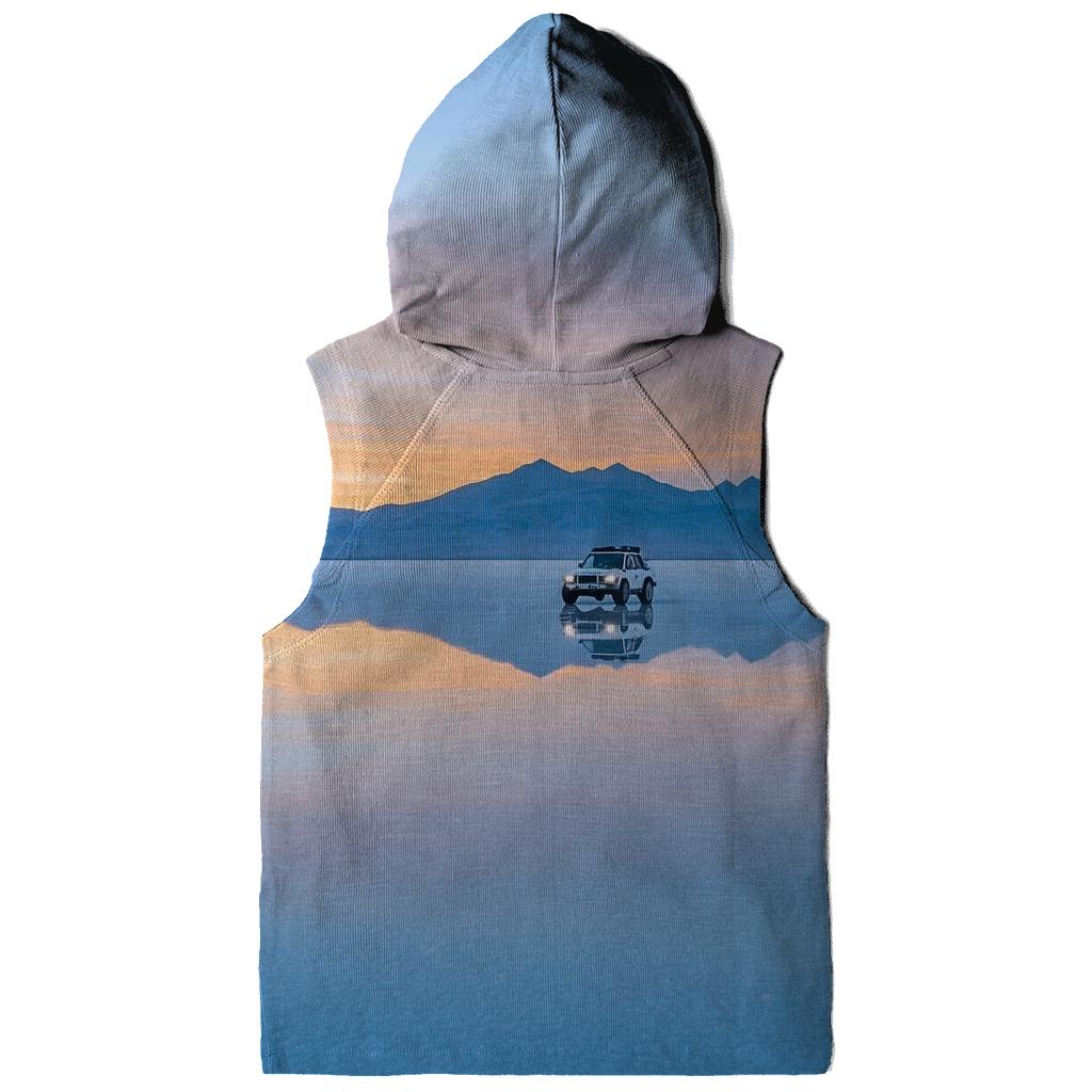 Salar De Uyuni Bolivia zip-up hoodies