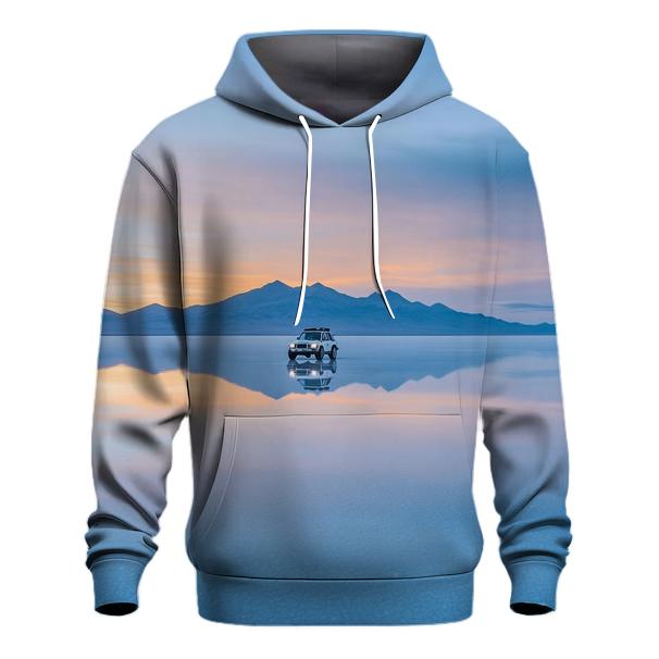 Salar De Uyuni Bolivia embroidered hoodies
