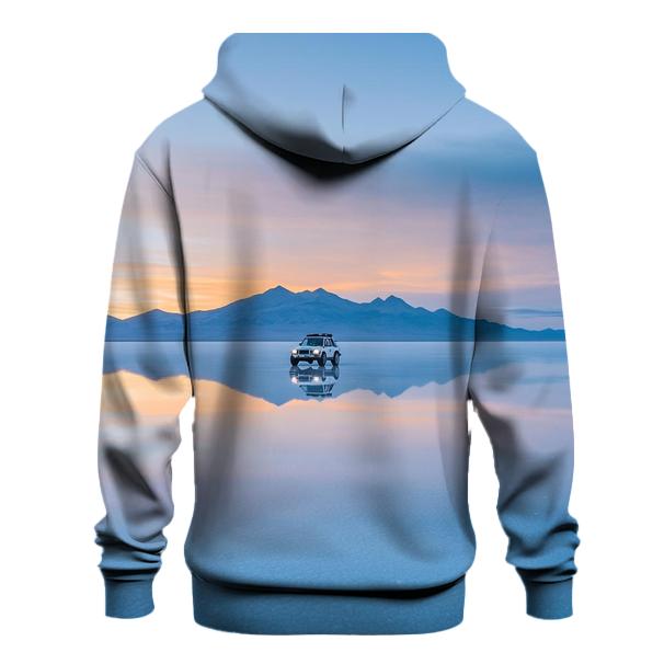 Salar De Uyuni Bolivia embroidered hoodies