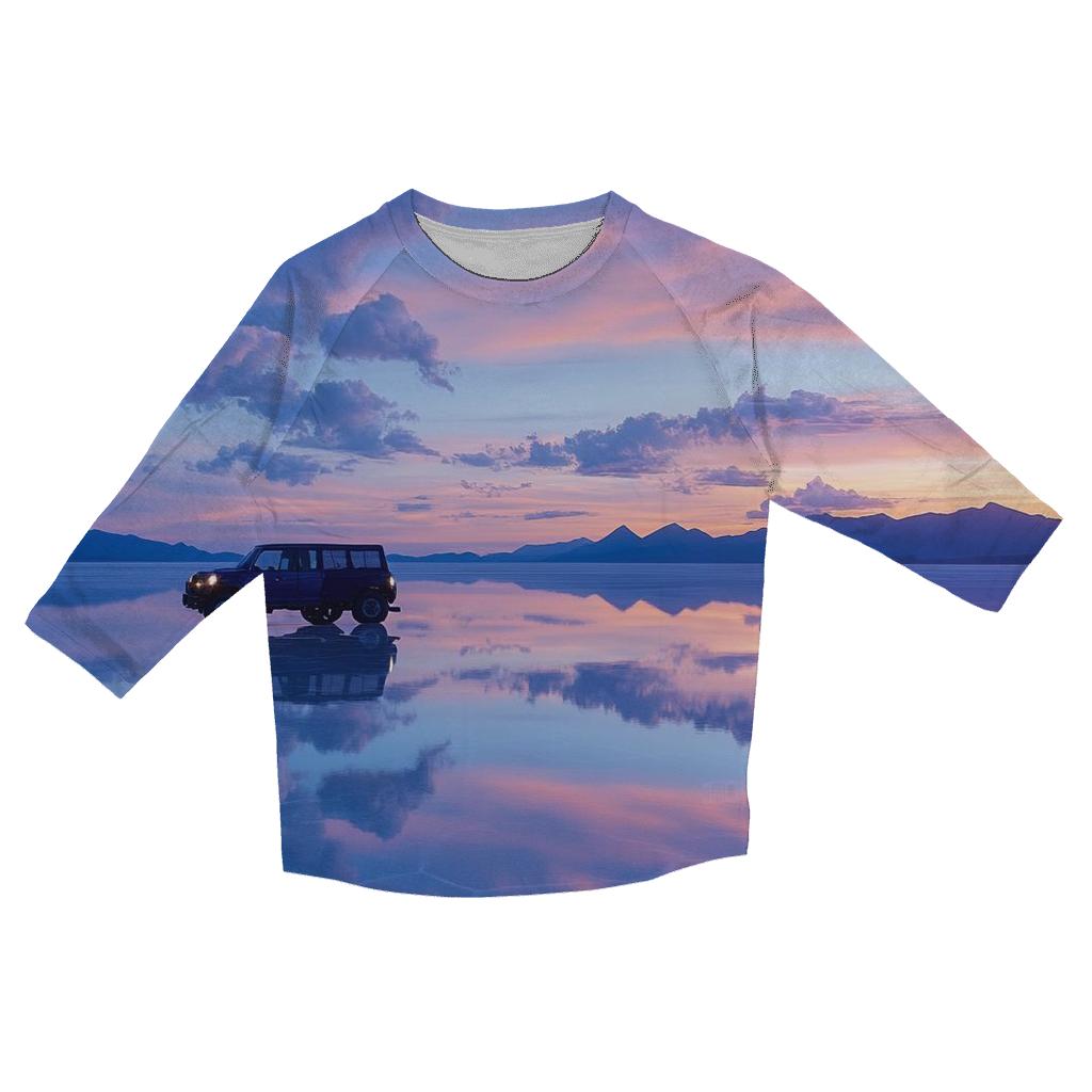 Salar De Uyuni Mirror Flats trendy 3/4 sleeve tops