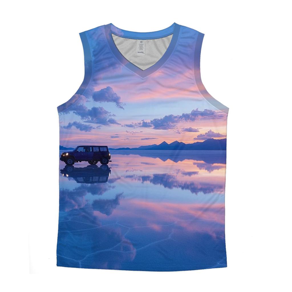 Salar De Uyuni Mirror Flats designer workout tanks