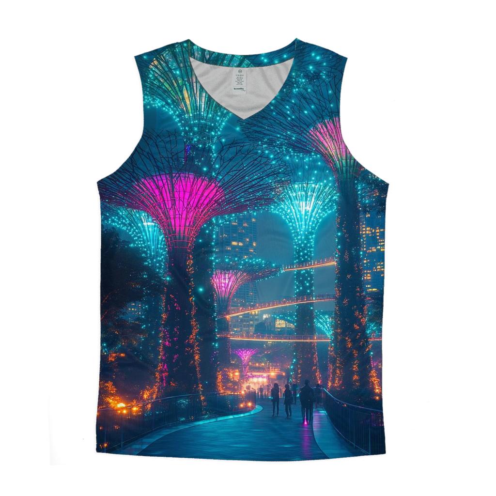 Gardens By The Bay Supertree Grove cotton sleeveless tops