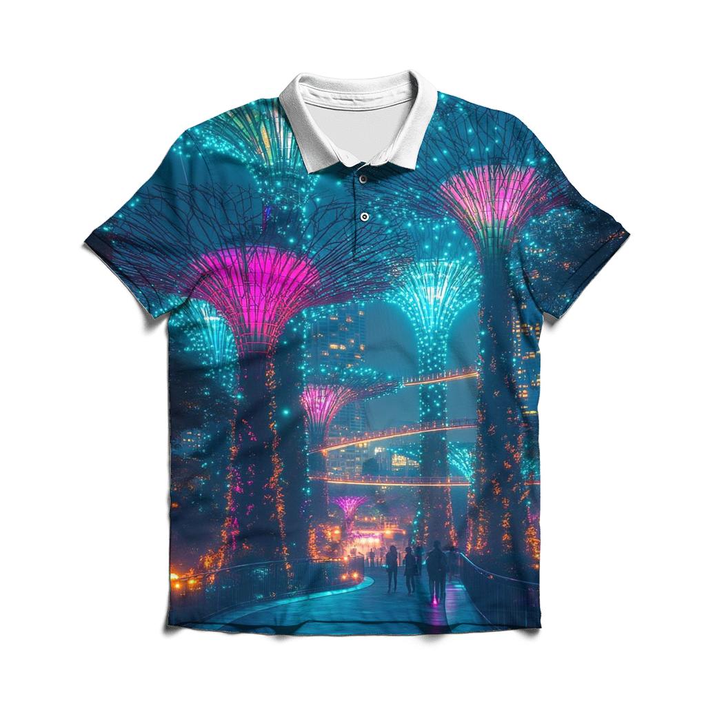Gardens By The Bay Supertree Grove designer slim fit polos