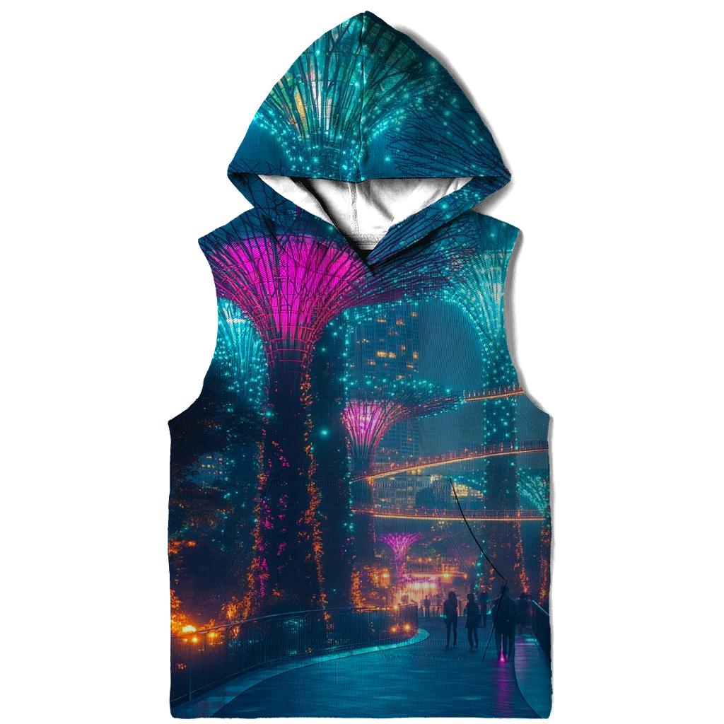 Gardens By The Bay Supertree Grove printed hoodies
