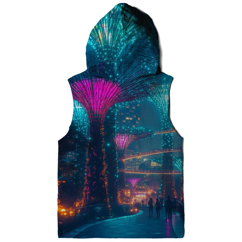 Gardens By The Bay Supertree Grove printed hoodies