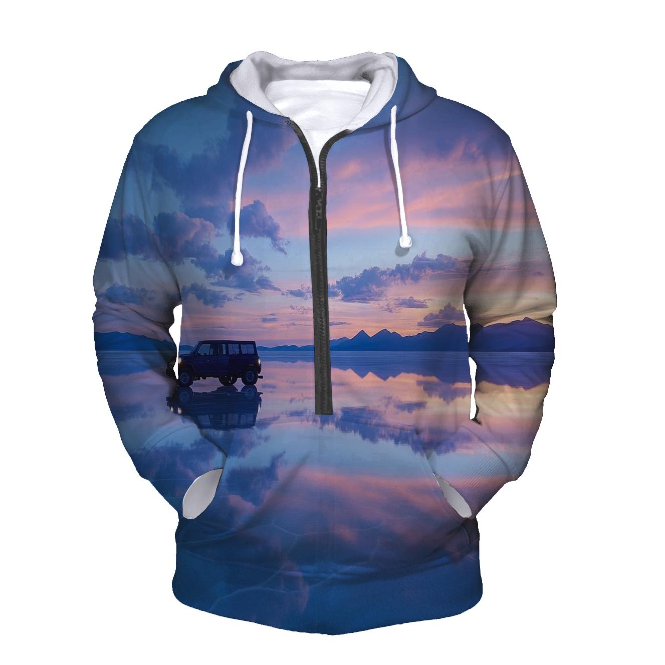 Salar De Uyuni Mirror Flats custom hoodies