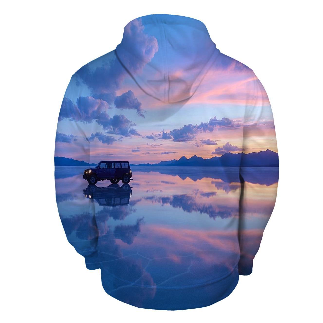 Salar De Uyuni Mirror Flats custom hoodies