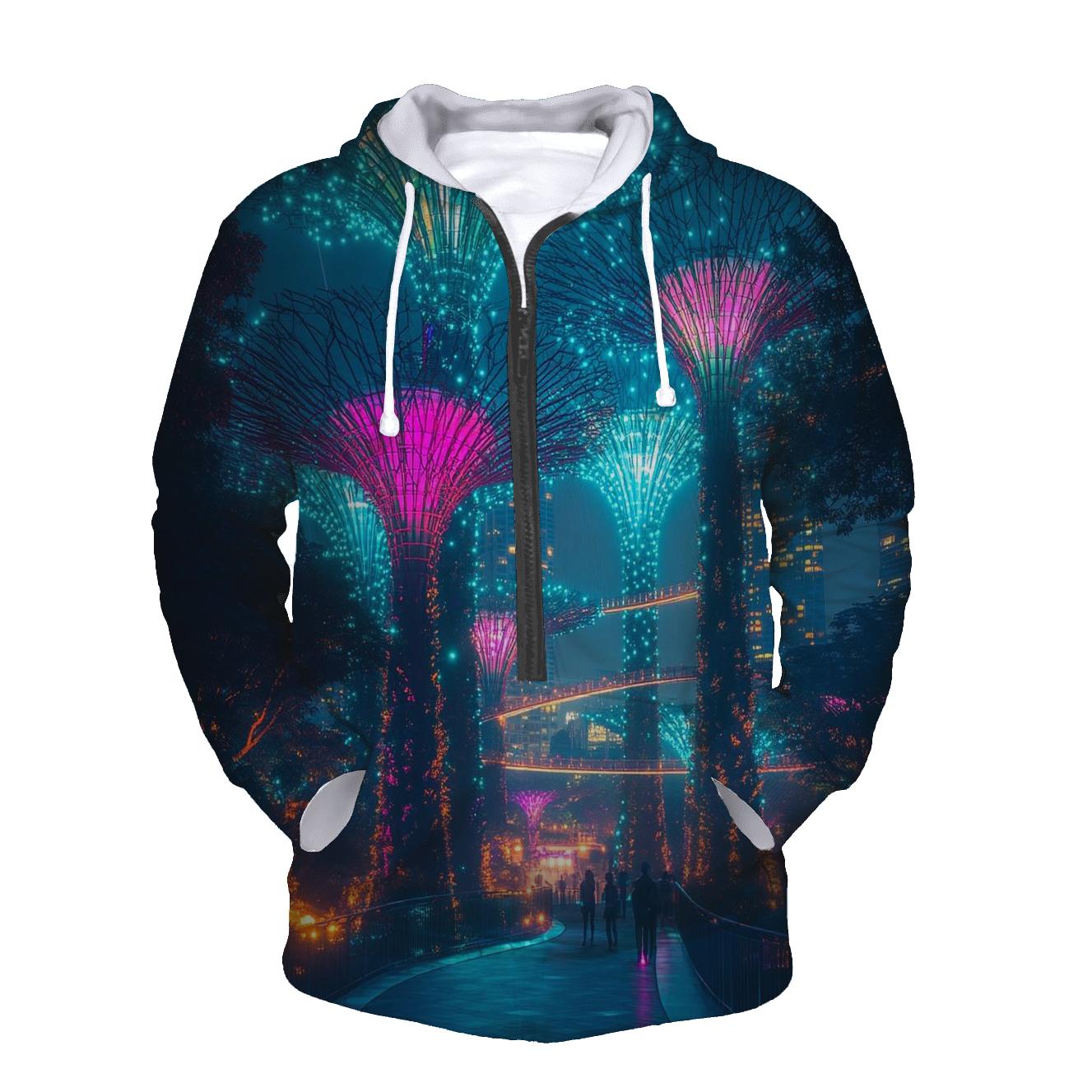 Gardens By The Bay Supertree Grove embroidered hoodies