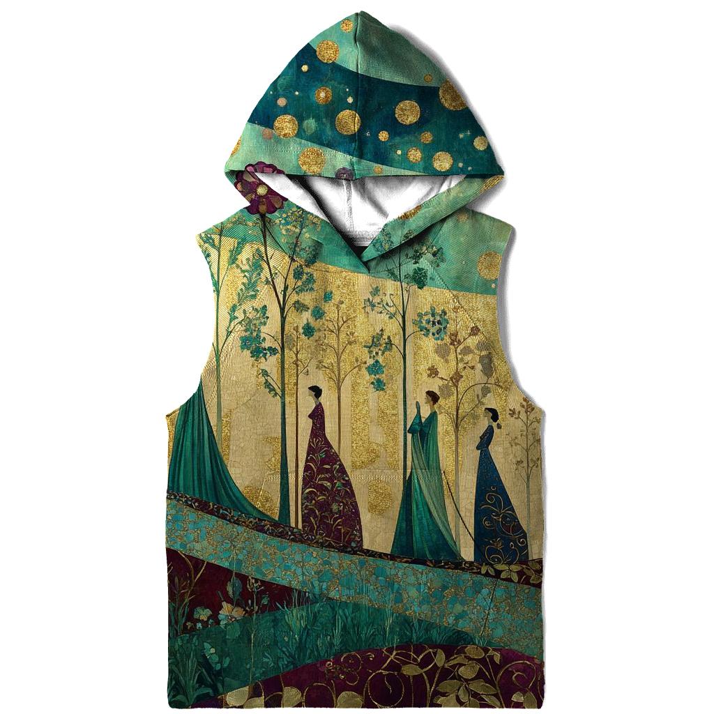 Gustav Klimt Inspired Aurora Garden Festival hoodie trends