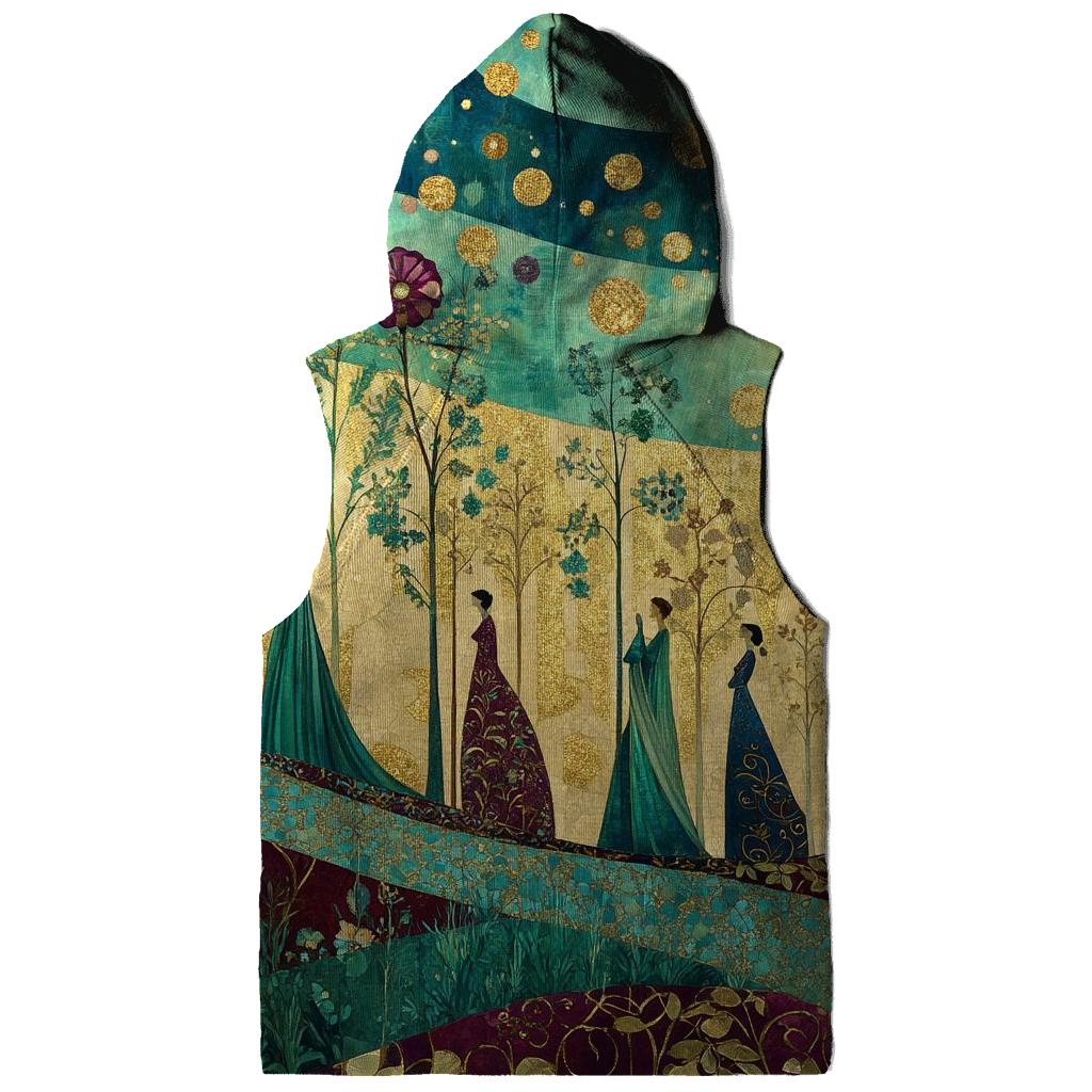 Gustav Klimt Inspired Aurora Garden Festival hoodie trends