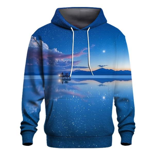 Salar De Uyuni Reflective Expanse pullover hoodies
