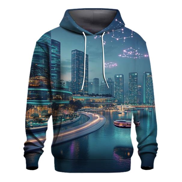 Neon Harbor Of Future Singapore hoodie trends