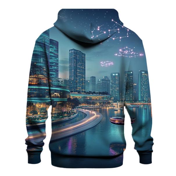Neon Harbor Of Future Singapore hoodie trends