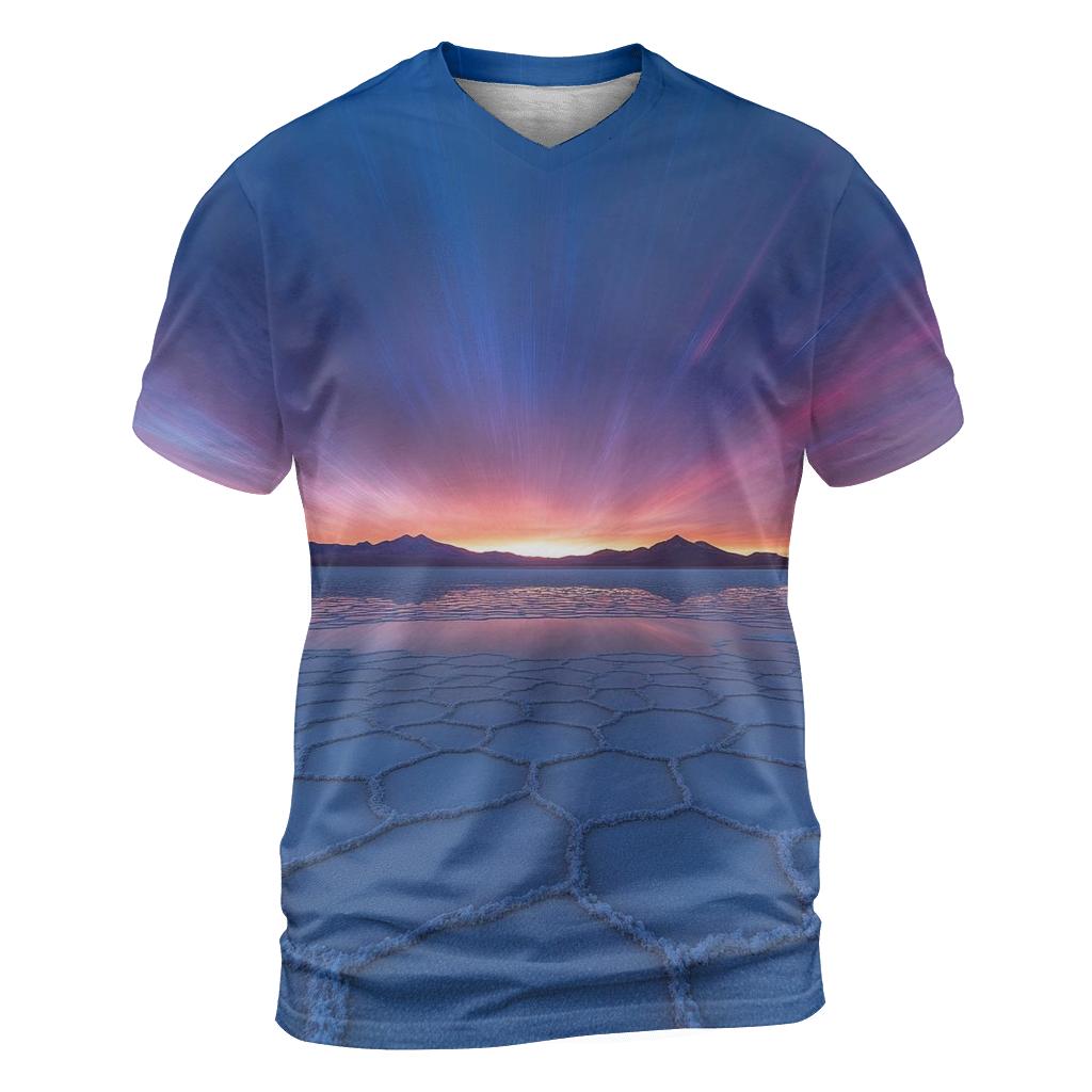 Atacama Salt Flats statement graphic shirts