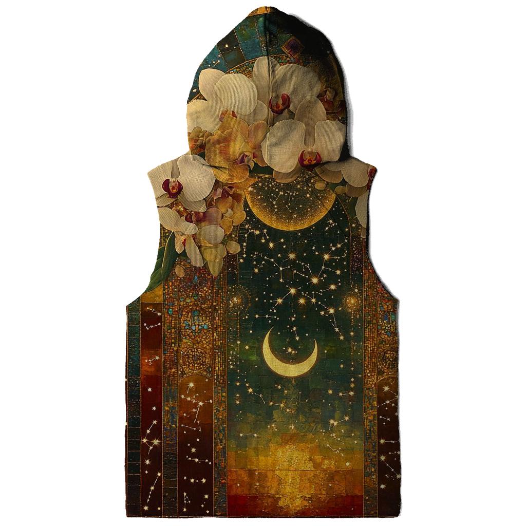 Gustav Klimt Inspired Celestial Garden Of Orchids hoodie trends