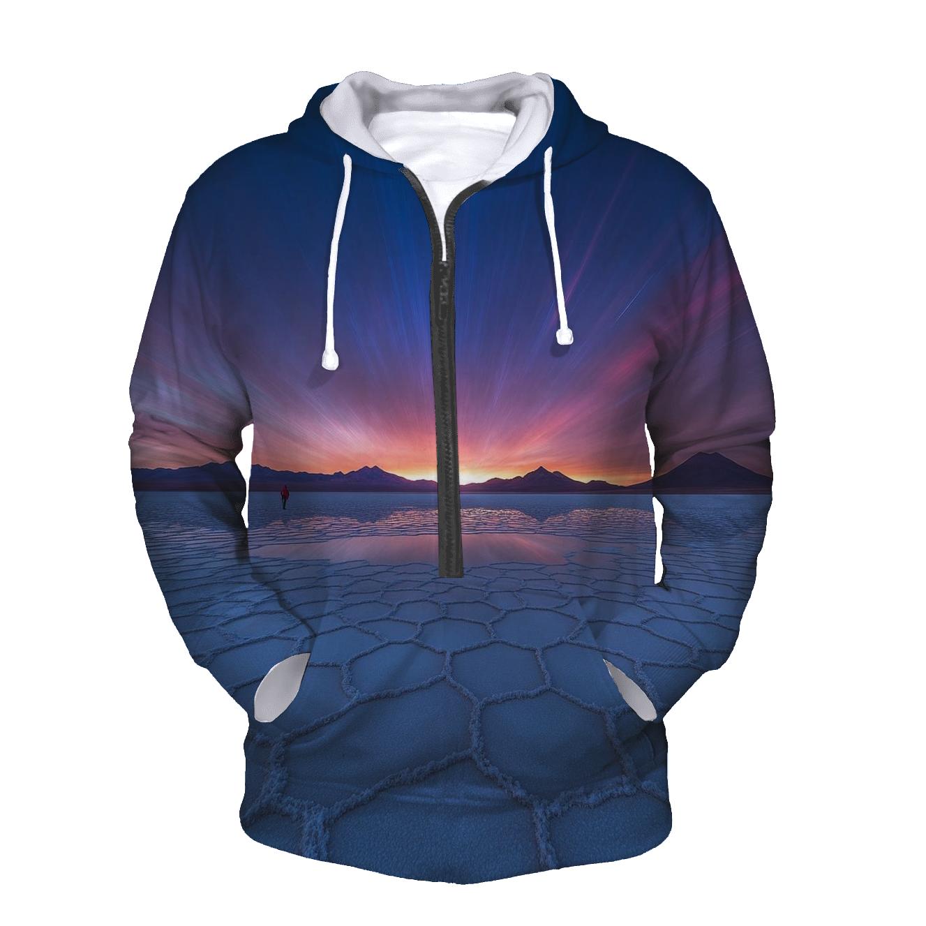 Atacama Salt Flats premium hoodies
