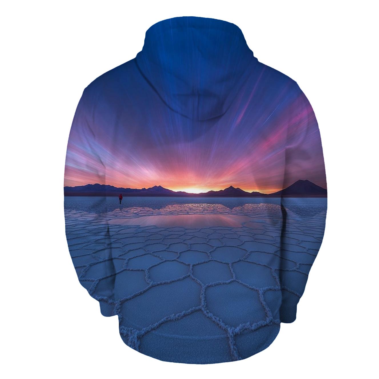 Atacama Salt Flats premium hoodies