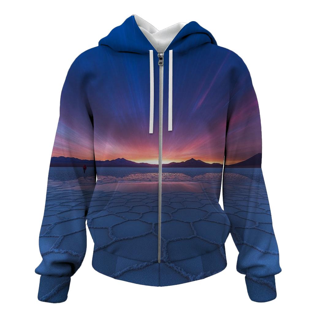 Atacama Salt Flats lightweight hoodies