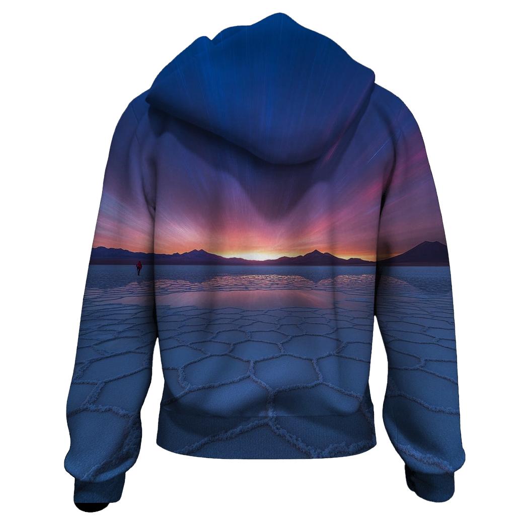 Atacama Salt Flats lightweight hoodies