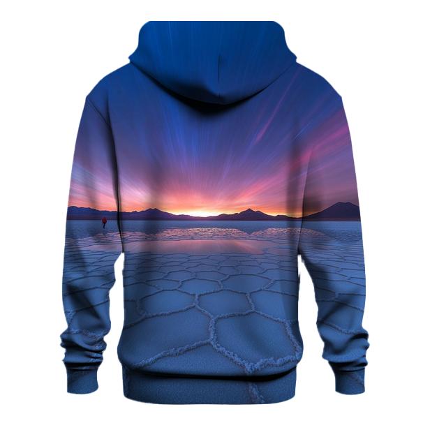 Atacama Salt Flats embroidered hoodies
