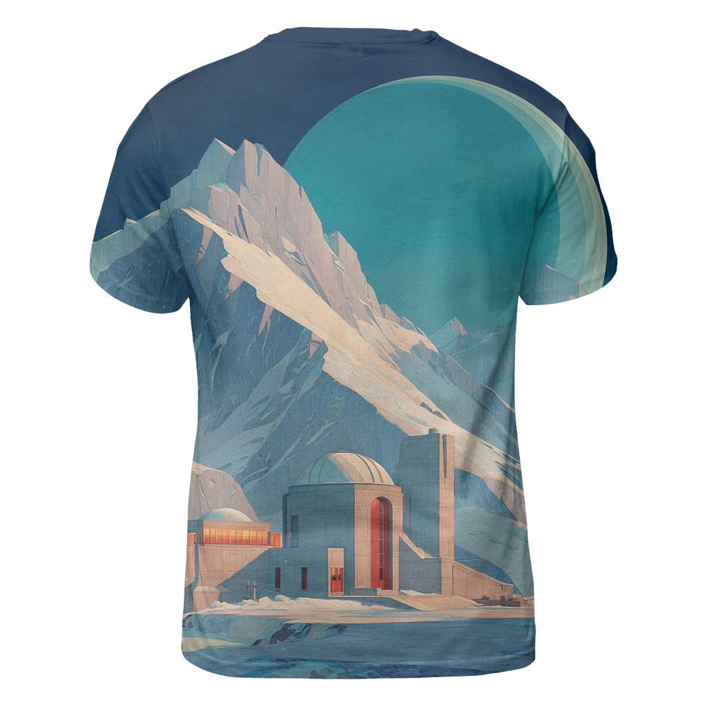 Lawren Harris Inspired Arctic Planet Observatory creative print fashion shirts [AI-c4b68bd2-5e6332736bcd]