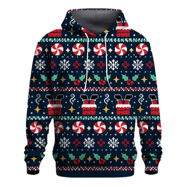Peppermint Chimney Parade Design printed hoodies [AI-90fe797c-fd79cdaf283b]