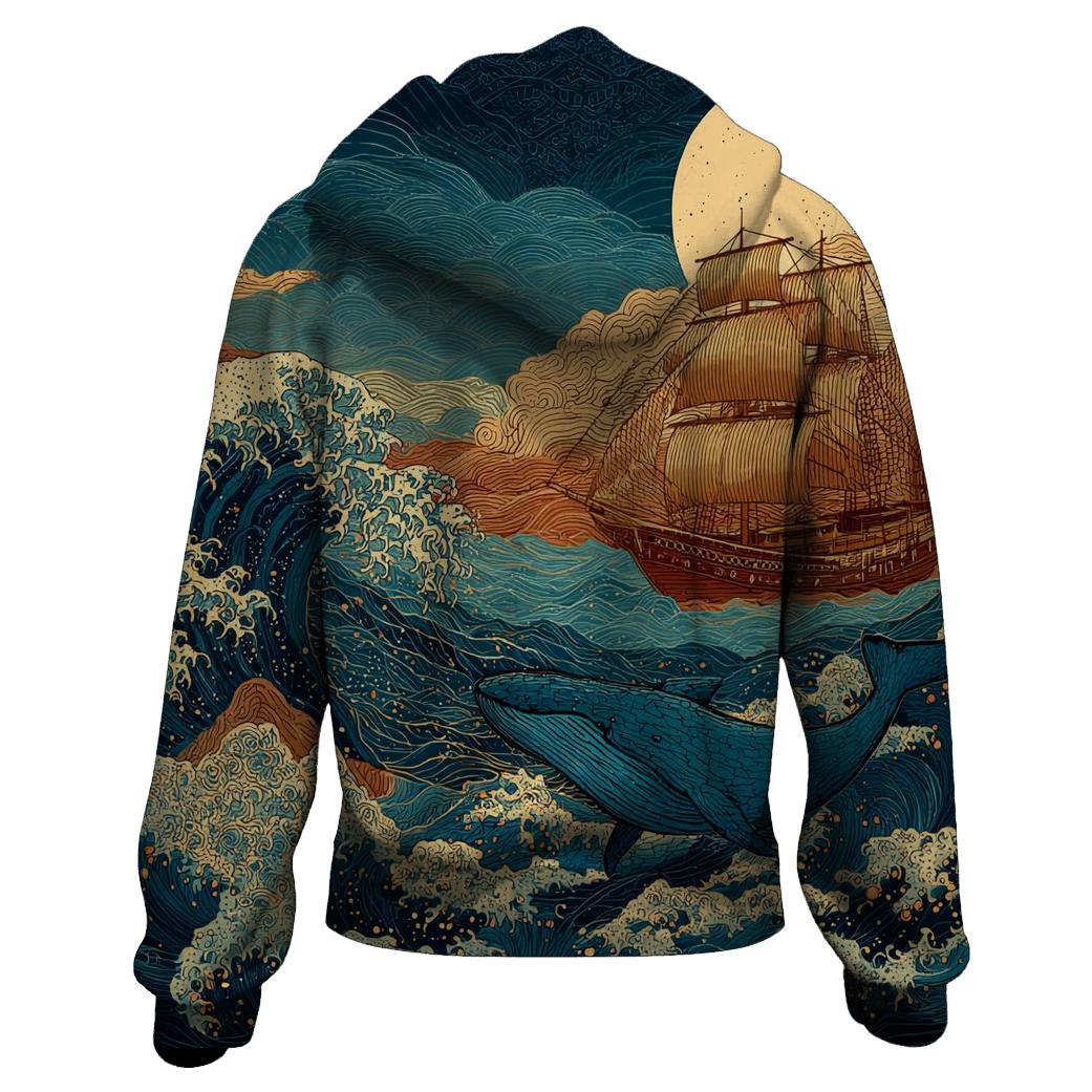 Hokusai Inspired Moonlit Whale Voyage hoodie trends [AI-b502b86a-6653e19b37c5]