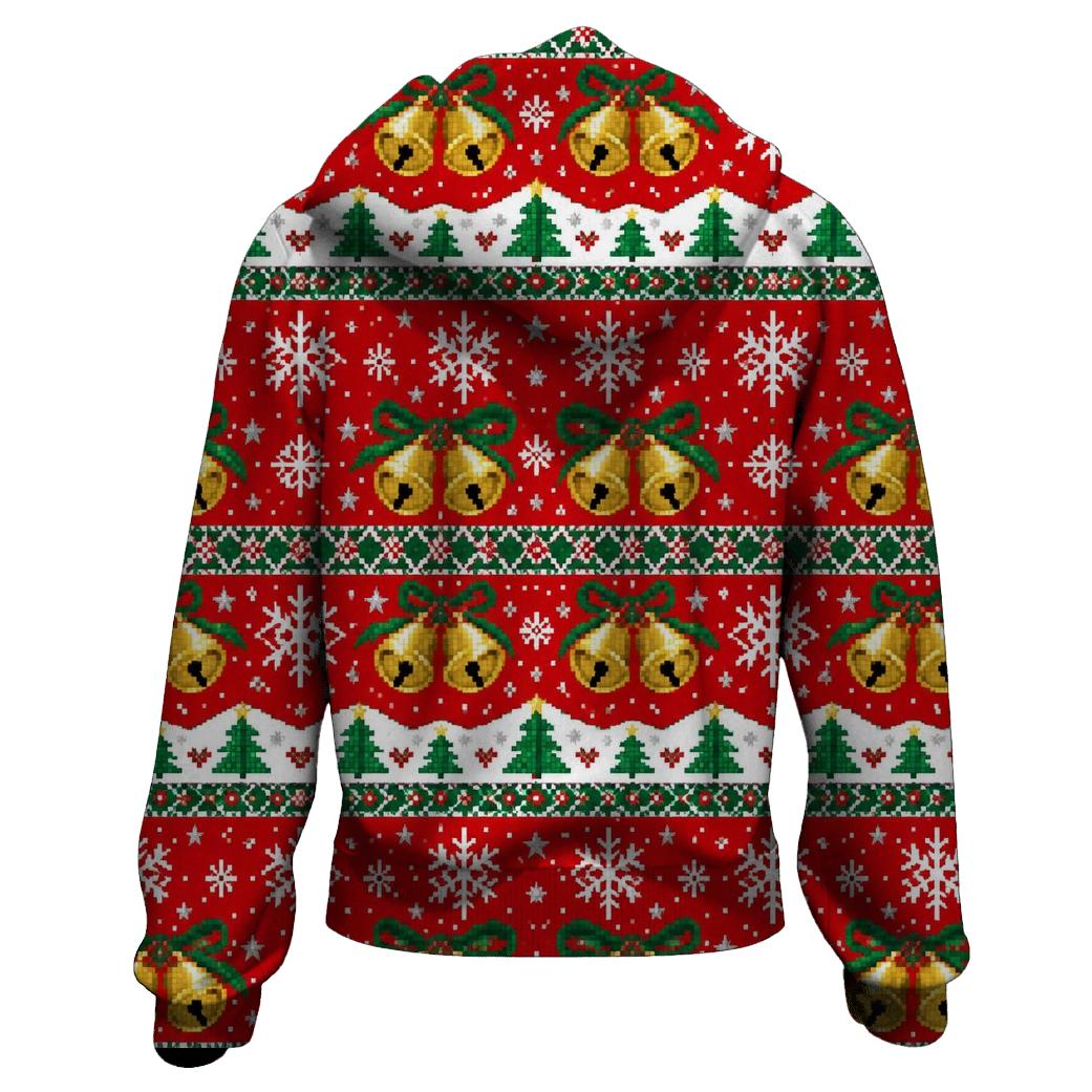 Jingle Bell Snowdrift Lattice Design hoodie trends [AI-27502755-dc55bf09791c]