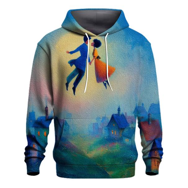 Marc Chagall Inspired Floating Wedding Village premium hoodies [AI-0377bb89-88483e904154]