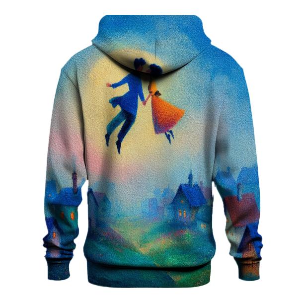 Marc Chagall Inspired Floating Wedding Village premium hoodies [AI-0377bb89-b0bd266c2b5f]
