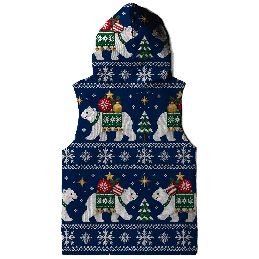 Polar Bear Ornament March Design hoodie styles [AI-278b4c82-aba46fad4fb1]
