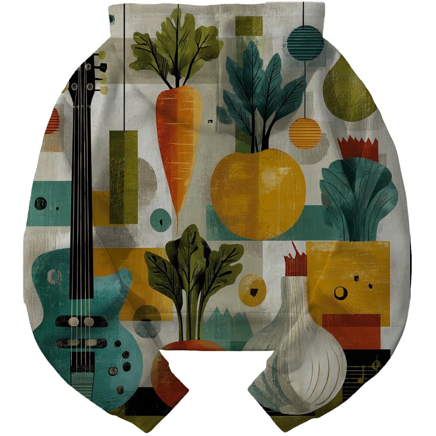 Paul Klee Inspired Floating Vegetable Orchestra printed hoodies [AI-a85c1b7a-1d9ab2c9a488]