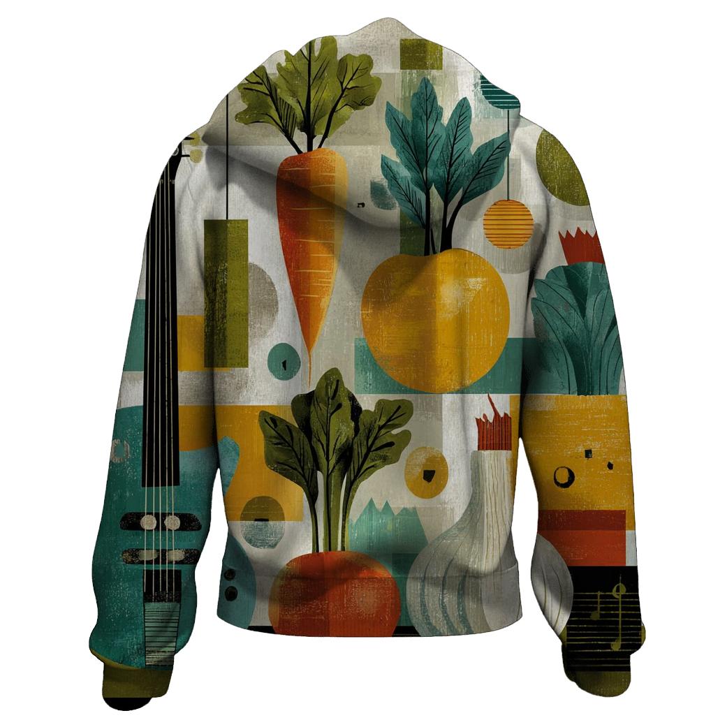 Paul Klee Inspired Floating Vegetable Orchestra zip-up hoodies [AI-a85c1b7a-1d9ab2c9a488]