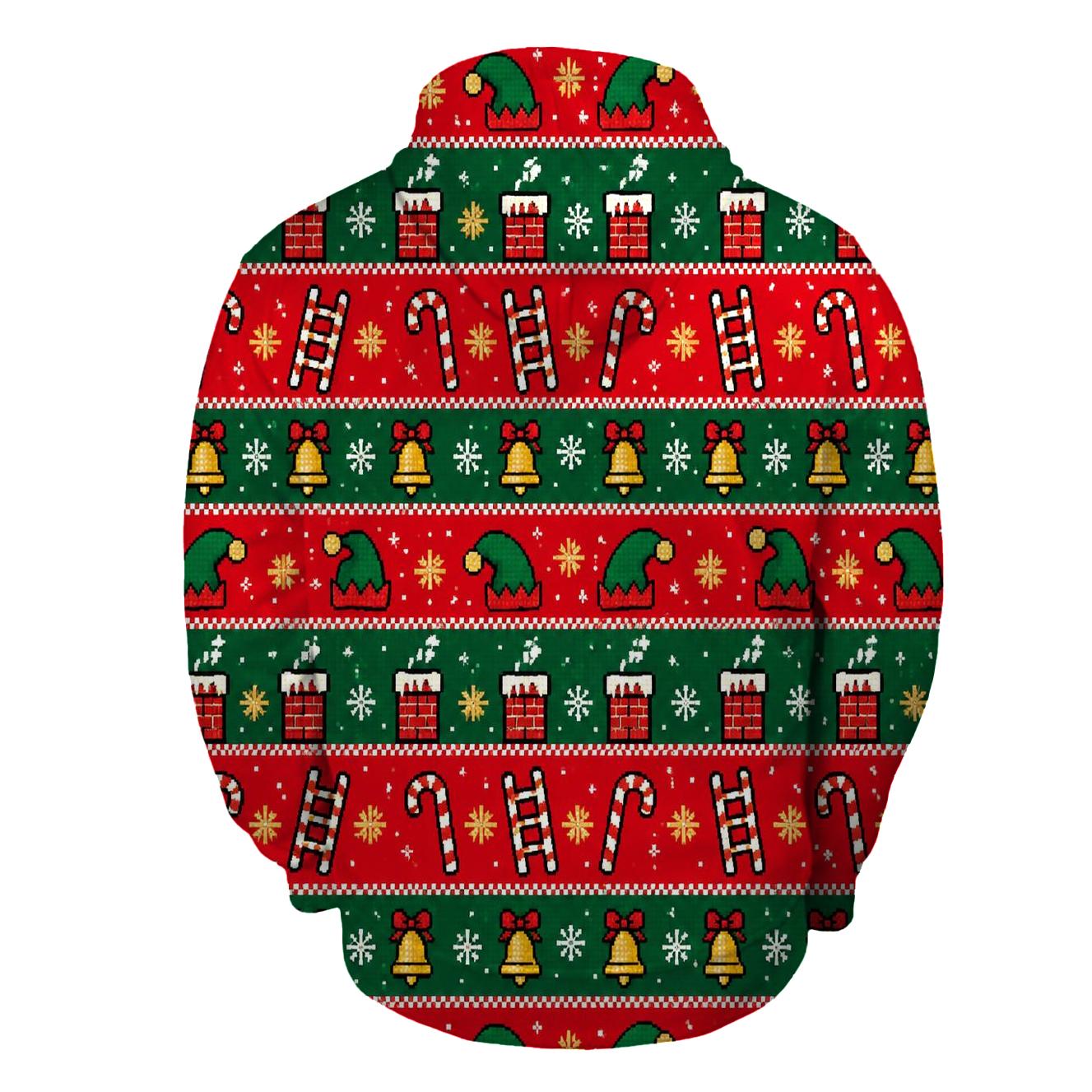 Wobbly Elf Hat Chimney Bands Design graphic hoodies [AI-8f0ba6df-6df846db157f]