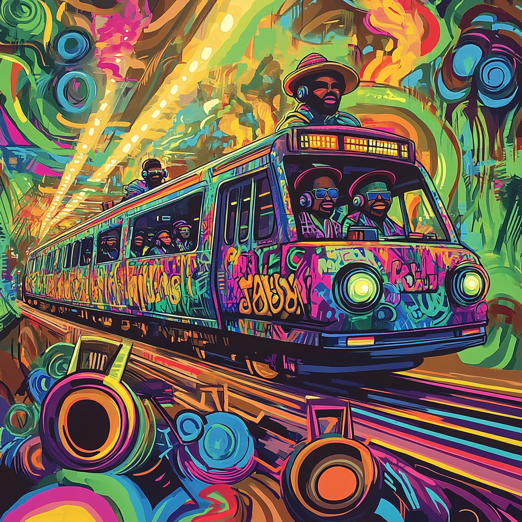 A Tribe Called Quest Subway Safari fashion 3/4 sleeve shirts