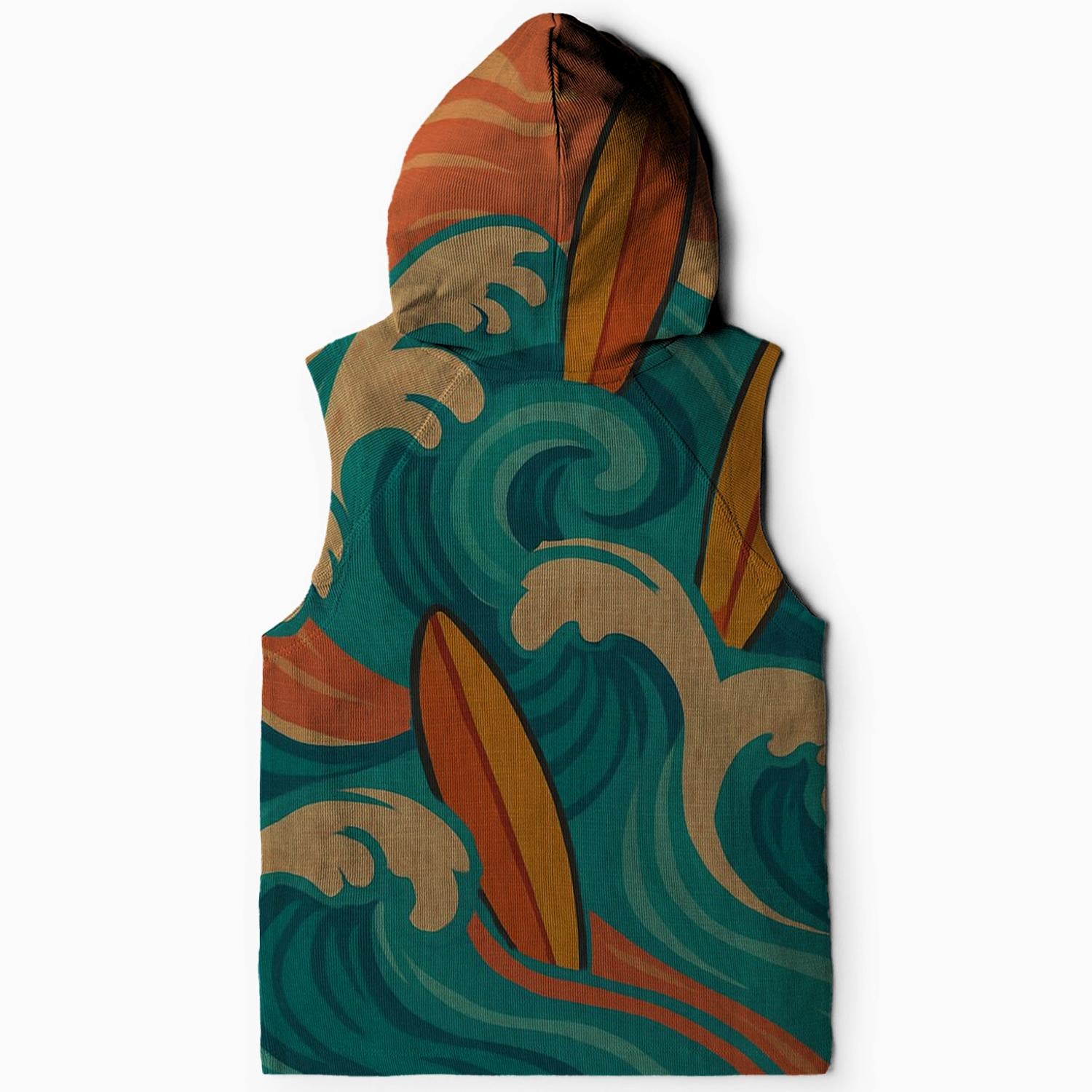 Retro Waves Graphic Hoodie